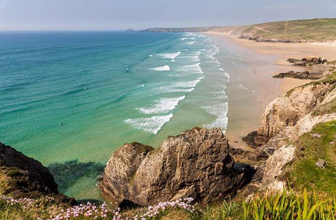 Curlews Cottage - House With 3 Bedrooms And Garden - Walking Distance To The Beach Perranporth Esterno foto